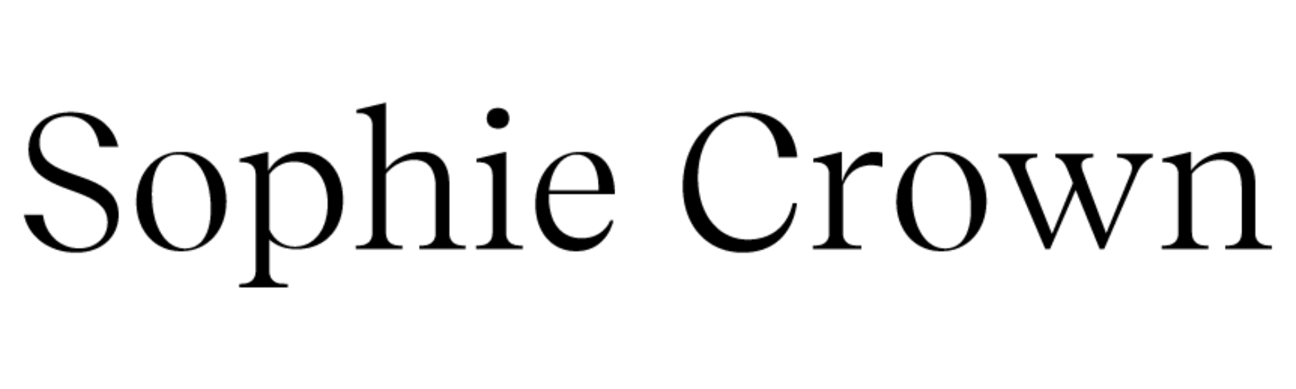 SOPHIE CROWN logo